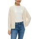 Strickjacke S.OLIVER Gr. 40, beige (light beige) Damen Strickjacken