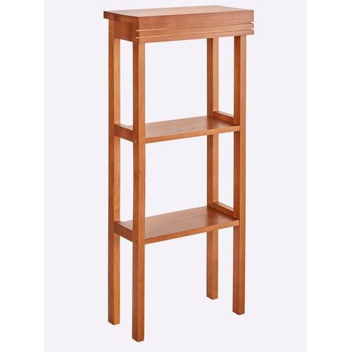 Badregal HEINE HOME, beige (natur), B:30cm H:68cm T:15cm, Holz, Regale