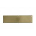 Ives 8200B-4.16 4 X 16 Brass Push Plate - Brass