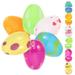 12pcs Easter Basket Stuffers Toy Filled Squeeze Toys Easter Eggs for Kids