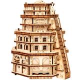 ESC WELT Quest Tower AIF4 - 3D Escape Game Puzzle Box - Brain Teaser Puzzle for Adults & Teens - Eco-Friendly Wooden Escape Room Game - Mind Puzzle Game with Hidden Compartment - Easter Gift