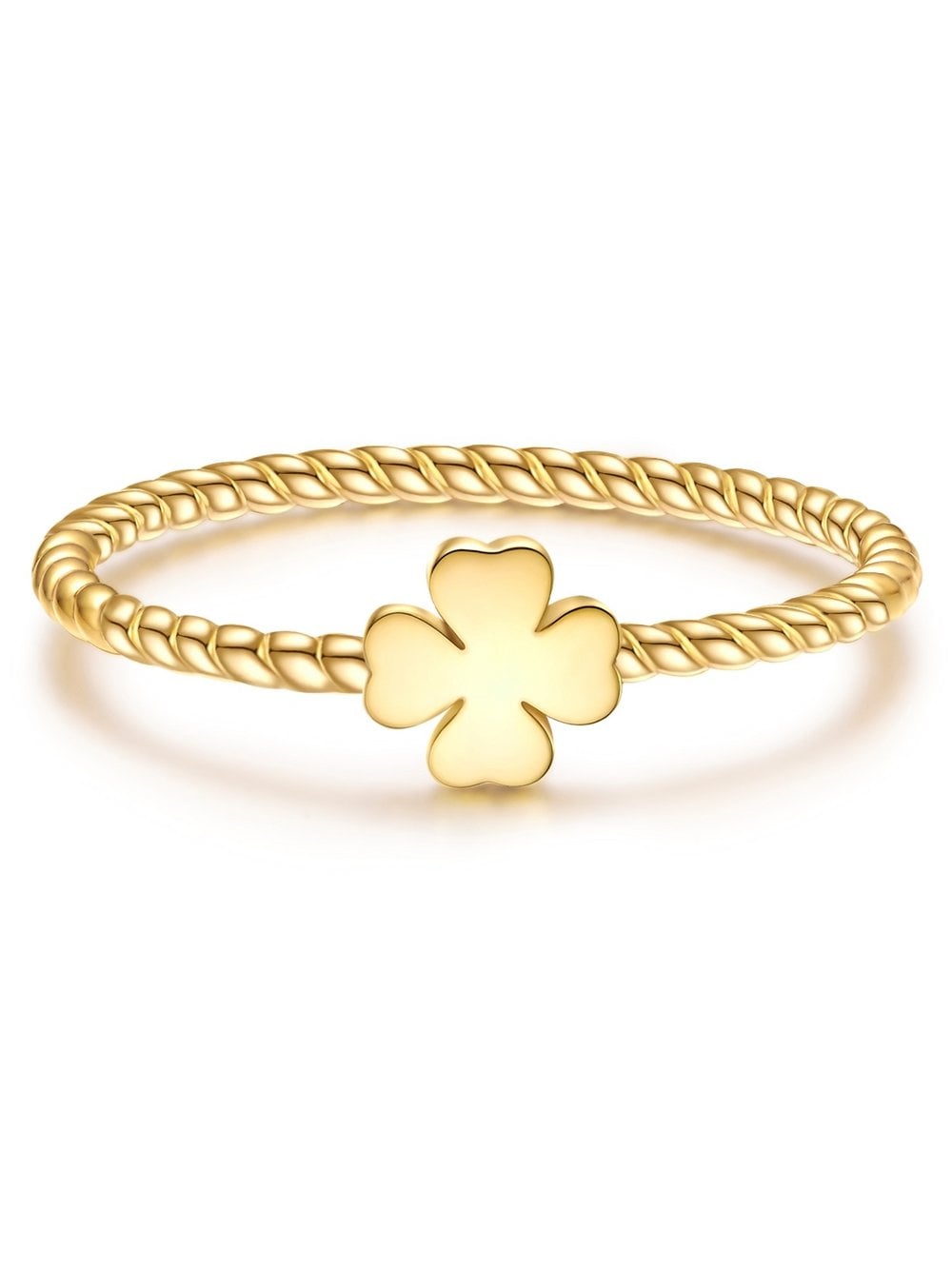 Glanzstücke München Silberring Damen gold, 50 Image