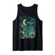 Hawaii Tropische Nacht Flora Blumen Minimalistisch Niedlich Tank Top