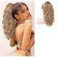 Ponytail Extension Claw Clip In Pony Tails Hair Extensions Multi Layered Long Wavy Curly Ponytail Clip On Fake Hair Soft Natural Synthetic Hairpieces for Women Daily