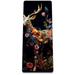 Floral Animal Eco-Friendly TPE Yoga Mat - Non-Slip Texture - 32x72 in/80x183 cmx0.8 cm - Ideal for Home Workouts and Fitness - Comfortable and Durable Pilates Mat