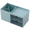 VOAVEKE Office Storage Box Desk Organizer Desk Organizers And Accessories Desk Storage Box Vanity Organizer Cosmetic Storage Organizer Makeup Organizer Desk Storage For Office