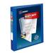 Avery Heavy-Duty View 3 Ring Binder 1 One Touch EZD Rings 1 Pacific Blue Binder (79772)