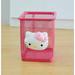 Sanrio Hello Kitty Cartoon Kawaii Metal Hollowed Pen Container Girl Heart Desk Storage Box Multi-functional Desktop Decoration