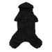 Black Polyester Cool Luminous Dinosaur Skull Costume Pet Halloween Coat Clothing Clothes for Dogs Cats