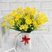 WujiJia Mothers day gifts gifts for mom fake flowers artificial flowers 8 Bunches Artificial Daisy Flowers Autumn Flower Non-Fade Faux Plastic Garden Porch Window Frame Decoration Buy 2 Get 10% off