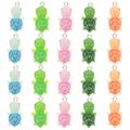 Necklace Charms Cartoon Turtle Pendant for Jewelry Making Sea turtle Plastic Resin 20 Pcs
