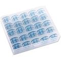 myvepuop Kitchen Cleaning Supplies 25 x Blue Bobbins for Pfaff Sewing Machines in Practical Box Bobbins for Pfaff Blue One Size