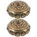 Censer Ornament 2 Pcs Aromatherapy Stove Decoration Ornaments Home Incense Burner Metal