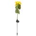 Sunflower Solar Light Solar Powered Garden Stake Lights Outdoor Decorative Solar Lamp with Sunflower for Courtyard Lawn