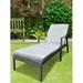 Outdoor Patio Lounge Chairs Rattan Wicker Patio Chaise Lounges Chair Gray