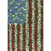 Toland Home Garden 109592 AIF4 Field Of Glory Patriotic Flag 28x40 Inch Double Sided Patriotic Garden Flag for Outdoor House Flower Flag Yard Decoration
