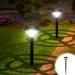 asjyhkr Solar Garden Lights LED Outdoor Solar Lights Vibrant Solar Garden Lights Outdoor Waterproof Solar Powered Path Landscape Outdoor Decorative Lights