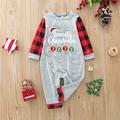 Baqcunre Christmas Pjs Deer Plaid Print Long Sleeve T Shirt Top And Pants Xmas Sleepwear Pajamas Outfit Baby Pajamas Family Christmas Pajamas Matching Sets Lounge Set Pajama Set Multi-color 24M