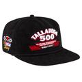 Men's New Era Black Talladega 500 "World's Fastest" Retro Cord Golfer Adjustable Hat