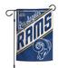 WinCraft Los Angeles Rams 2-Sided 12'' x 18'' Garden Flag