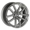 MSW 22 Alloy Wheels In Grey Silver Set Of 4 - 16x6.5 Inch ET42 4x108 PCD 63.4mm Centre Bore Grey Silver, Silver