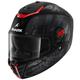 Shark Spartan RS Graphic Motorcycle Helmet - Stingrey Black / Anthracite / Red - X-Large (61-62cm), Anthracite/black/red