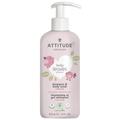 ATTITUDE 2-in-1 Shampoo and Body Wash for Baby, Fragrance-Free EWg Hypoallergenic Plant- and Mineral-Based Ing