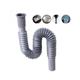 Wash Basin Pipe Plumbing Kitchen Sewer Pipe Flexible Bathroom Sink Drains Downcomer Hose Waste Pipe Overflow Pipe Home Kitchen
