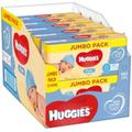 Huggies Pure Baby Wipes - Pack of 10 (10 x 72 Packs, Total 720 Wipes)