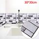 10pcs 3D Wall Tile Stickers 30x30cm Kitchen Bathroom Mosaic Self-adhesive Decor