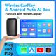 2023 MINI Ai Box Wireless CarPlay Android Auto For Netflix YouTube For Audi Kia Honda Toyota Volkswagen Ford Benz Hyundai Nissan