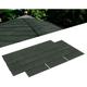 (Dark Green) Pack of 18 Tiles Roofing Felt Shingles Shed Roof Panel Sheet Asphalt House 2.61ãŽ¡