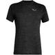 SALEWA Herren Shirt Puez Melange Dry M S/s TEE, Größe 4XL in Schwarz