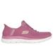 Skechers Women's Slip-ins: Summits - Classy Night Sneaker | Size 5.5 | Dark Mauve | Textile/Synthetic | Vegan | Machine Washable