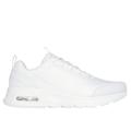Skechers Men's Skech-Air Court - Province Sneaker | Size 12.0 | White | Synthetic/Textile
