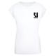 T-Shirt MERCHCODE "Merchcode Damen Ladies Lewis Capaldi - Tour grabsheet 4 T-Shirt" Gr. XXL, weiß (white) Herren Shirts T-Shirts