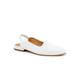 Women's Indie Slip-On Flat by Bueno in White (Size 38 M)