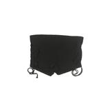 Freshwater Swimsuit Bottoms: Black Solid Swimwear - Women's Size Small