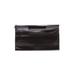 Leather Clutch: Black Print Bags