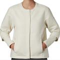 Columbia Jackets & Coats | Columbia Size Medium Cream Place To Place Jacket Quilted Snap Buttons | Color: Cream | Size: M