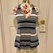 Lilly Pulitzer Tops | Lilly Pulitzer Navy And White Striped Tank Top - Size Medium | Color: Blue/White | Size: M