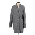 Old Navy Coat: Mid-Length Gray Jackets & Outerwear - Women's Size Small Tall