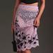 Anthropologie Skirts | By Anthropologie Appliqu Lace Skirt | Color: Black/Purple | Size: Xs