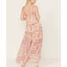 Free People Dresses | Free People Julianna Maxi Dress In Ivory Combo | Color: Pink | Size: L