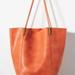 Anthropologie Bags | Anthropologie Leather Bucket Bag In Burnt Orange - Excellent Condition | Color: Orange | Size: Os