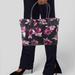 Kate Spade Bags | Kate Spade New York Floral Patterned Fabric Tote Bag/Satchel | Color: Black/Pink | Size: Os