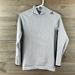 Adidas Shirts | Adidas Techfit Mens Shirt Climaheat Long Sleeve Mock Neck Gray Size Medium | Color: Gray | Size: M