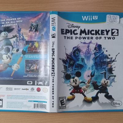 Disney Video Games & Consoles | Epic Mickey 2 The Power Of Two Wii-U Game | Color: Black/White | Size: Os