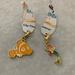 Disney Jewelry | Disney Official Charms Ariel And Marlin | Color: Gold | Size: Os