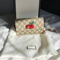 Gucci Bags | Gucci Supreme Mini Cherry Bag - Limited Edition Bag - Nwt | Color: Red/Tan | Size: Os